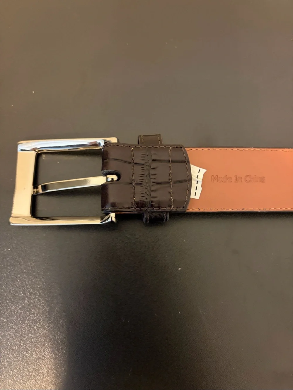 Johnston & Murphy Men’s Leather Belt
